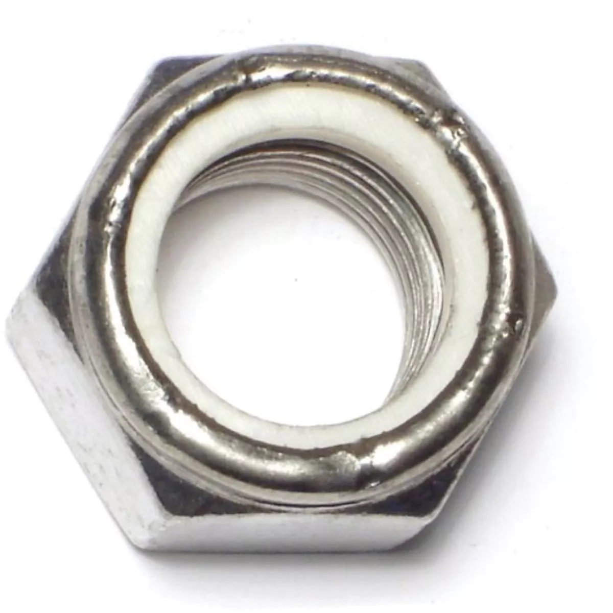 Midwest Fastener 7/8 In.-9 18-8 Stainless Steel Coarse Thread Nylon Insert Lock Nuts (3 Ct.)-