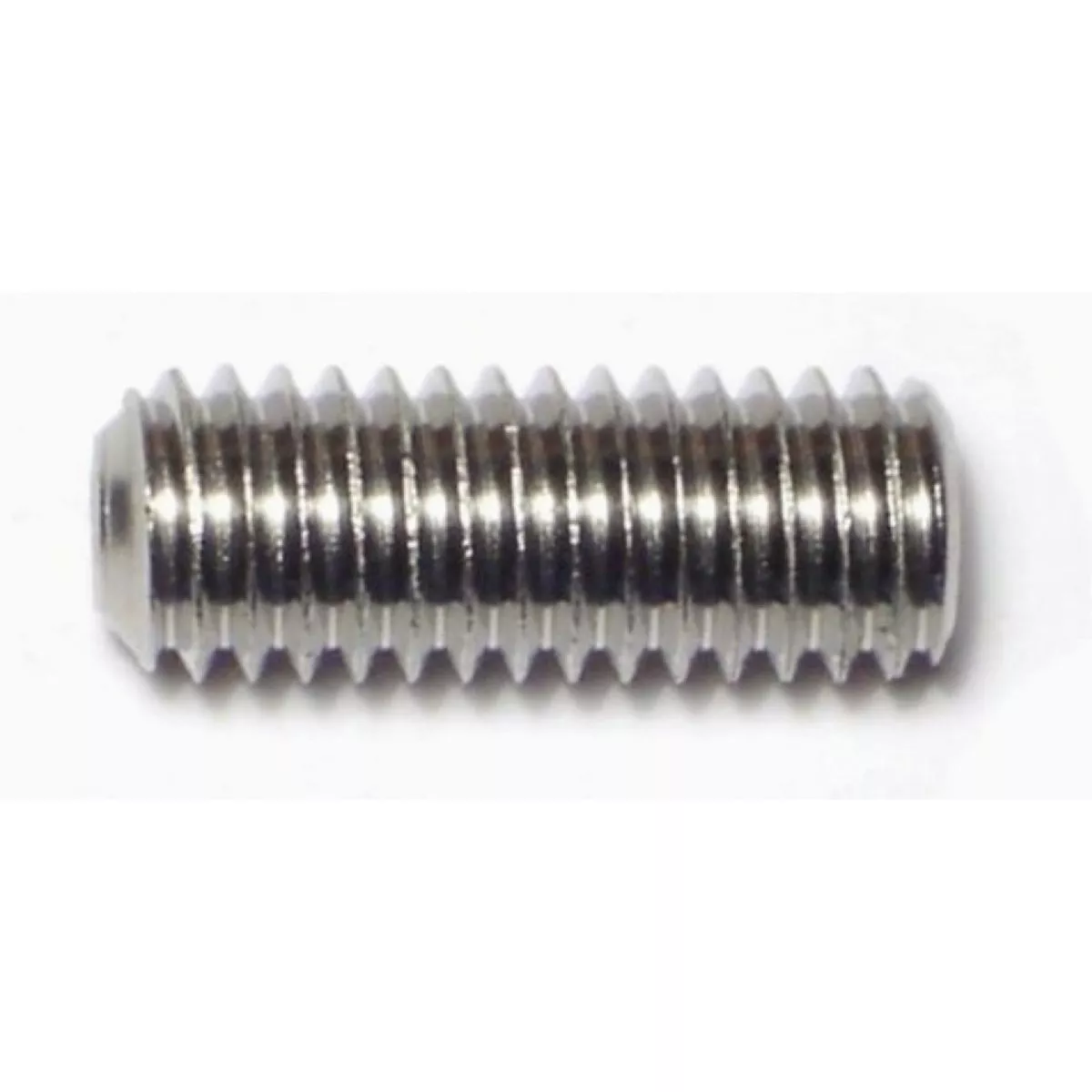 Midwest Fastener 3/8 In.-16 x 1 In. 18-8 Stainless Steel Coarse Thread Hex Socket Headless Set Screws
