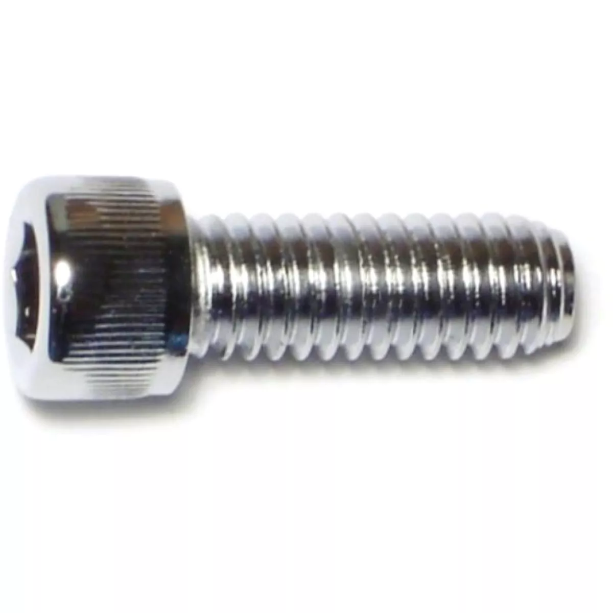 Midwest Fastener 5/16 In.-18 x 7/8 In. Chrome Plated Grade 8 Steel Coarse Thread Knurled Socket Cap Screws (10 Ct.)