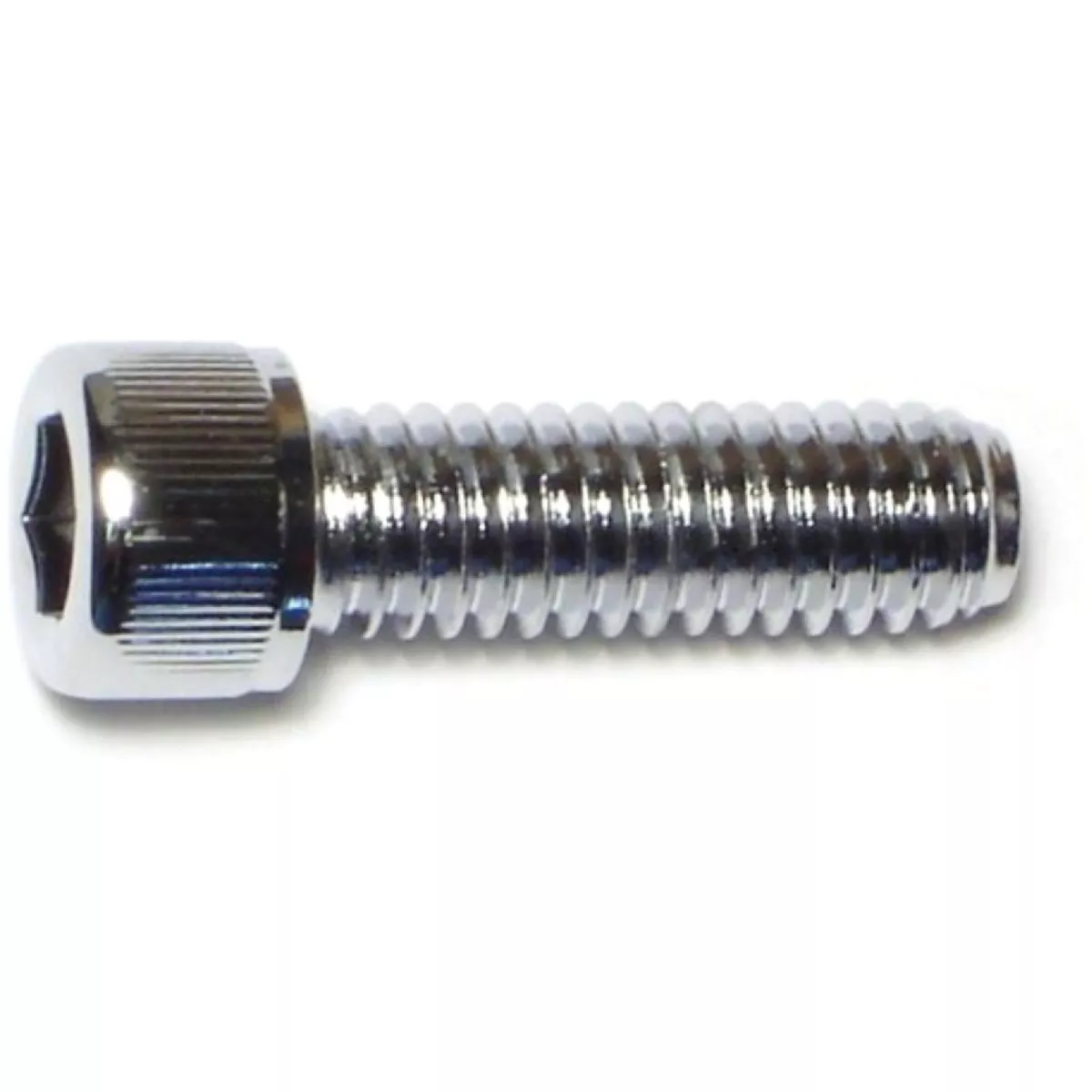 Midwest Fastener 5/16 In.-18 x 1 In. Chrome Plated Grade 8 Steel Coarse Thread Knurled Socket Cap Screws (10 Ct.)