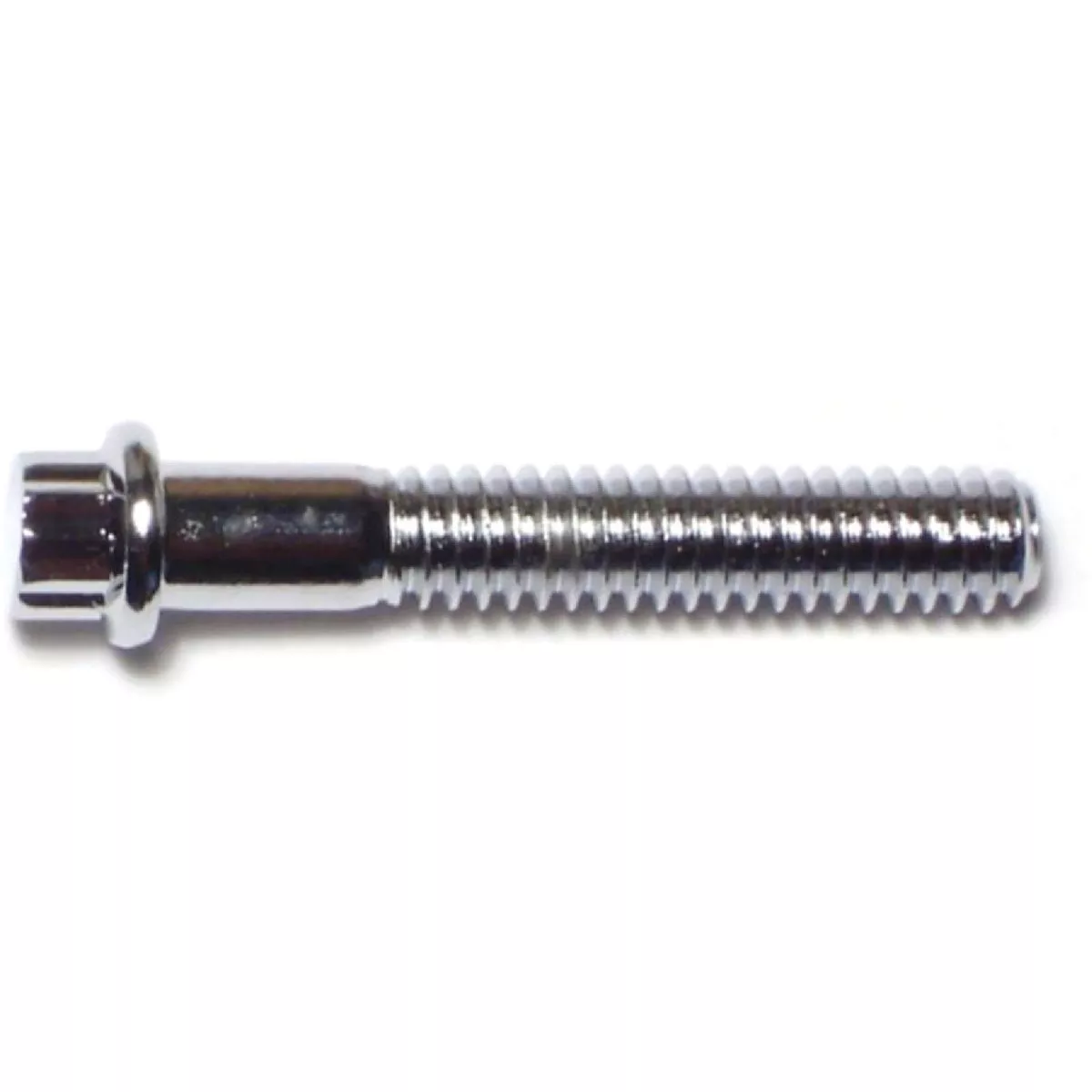 Midwest Fastener 1/4 In.-20 x 1-1/2 In. Chrome Plated Steel Coarse Thread Flange Head 12-Point Cap Screws (10 Ct.)