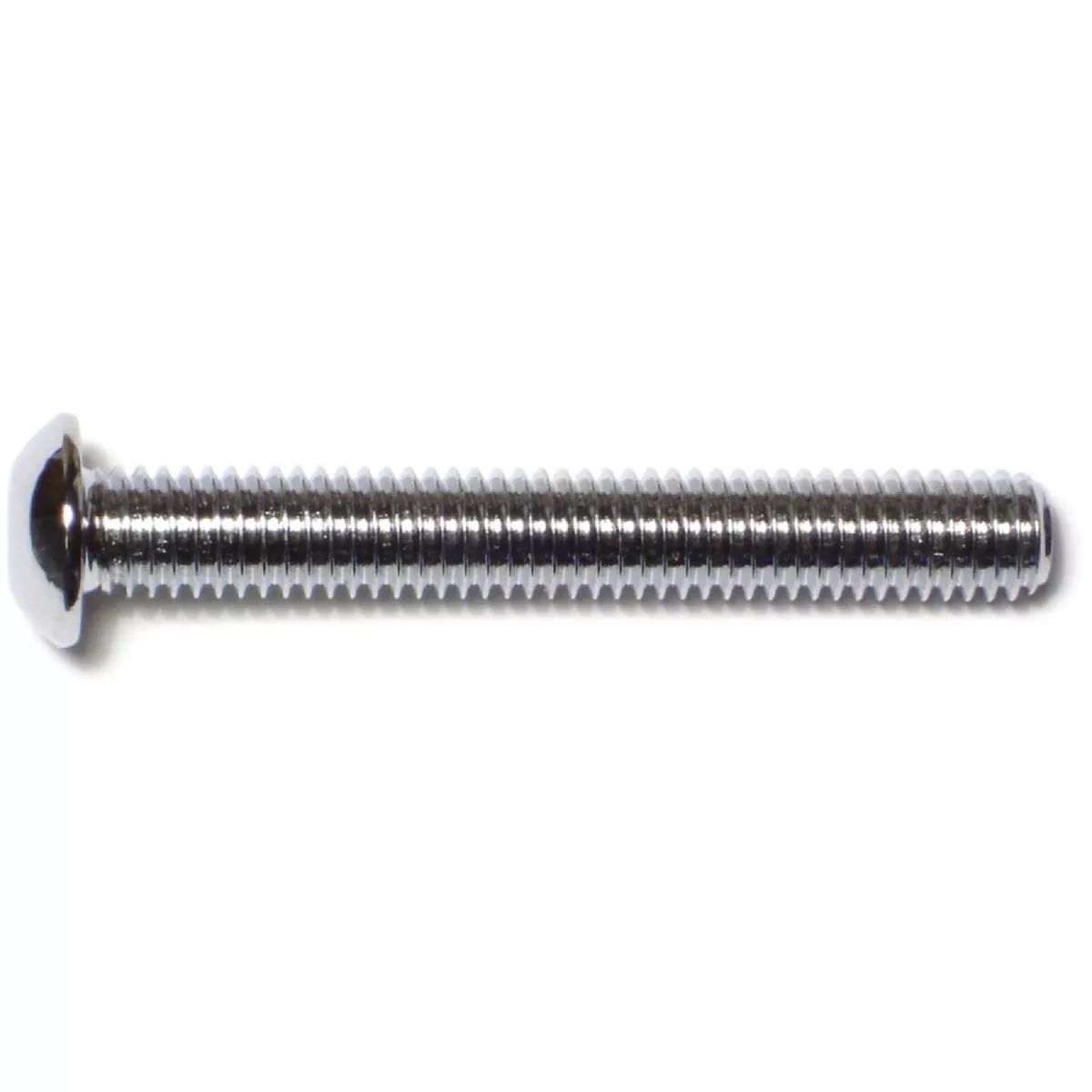 Midwest Fastener 3/8 In.-16 x 2-3/4 In. Chrome Plated Grade 8 Steel Coarse Thread Button Head Socket Cap Screws (5 Ct.)