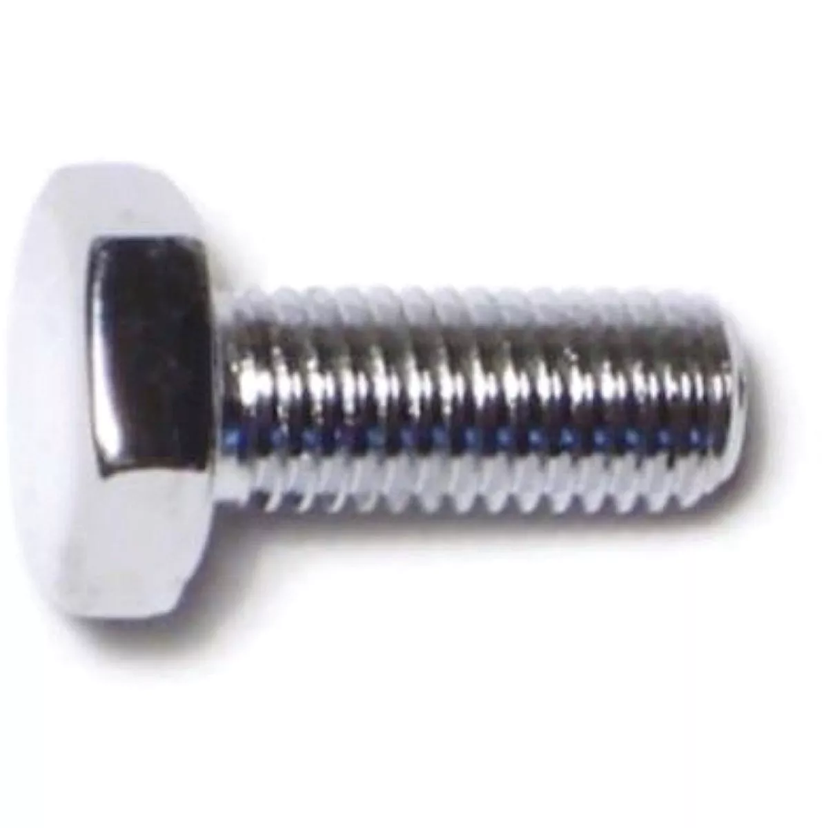 Midwest Fastener 1/4 In.-28 x 5/8 In. Chrome Plated Grade 5 Steel Fine Thread Hex Cap Screws (10 Ct.)-