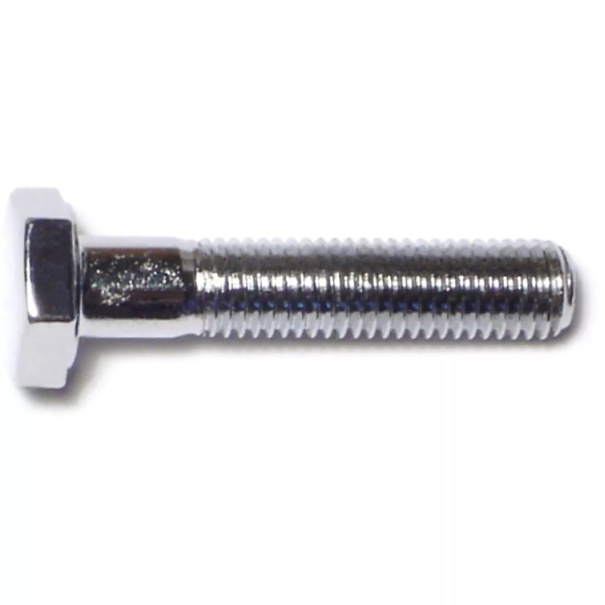 Midwest Fastener 1/4 In.-28 x 1-1/4 In. Chrome Plated Grade 5 Steel Fine Thread Hex Cap Screws (10 Ct.)- - photo 2
