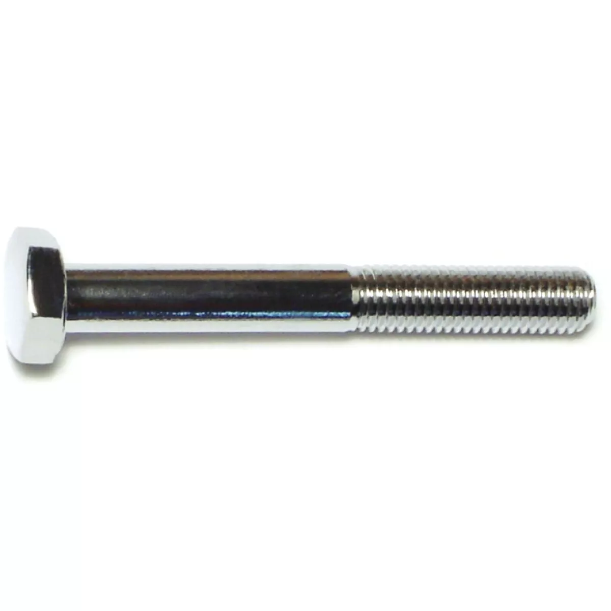 Midwest Fastener 1/4 In.-28 x 2 In. Chrome Plated Grade 5 Steel Fine Thread Hex Cap Screws (10 Ct.)- - photo 2