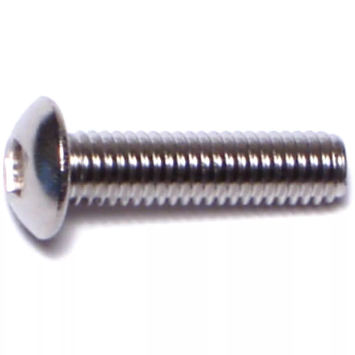 Midwest Fastener 3mm-0.5 x 12mm A2 Stainless Steel Coarse Thread Button Head Hex Socket Cap Screws (10 Ct.)
