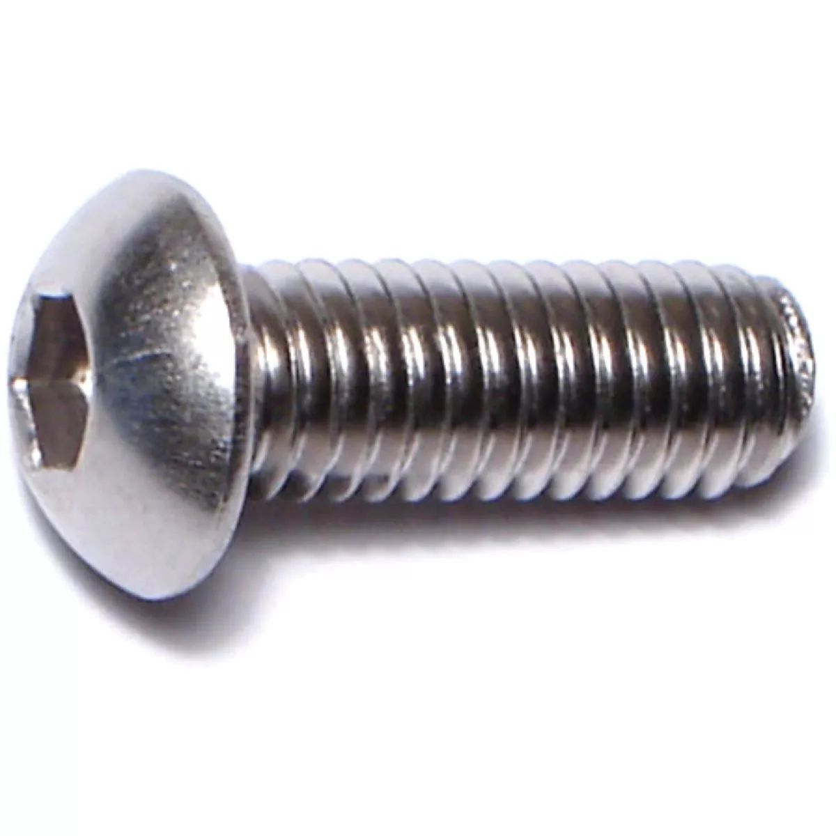 Midwest Fastener 6mm-1.0 x 16mm A2 Stainless Steel Coarse Thread Button ...