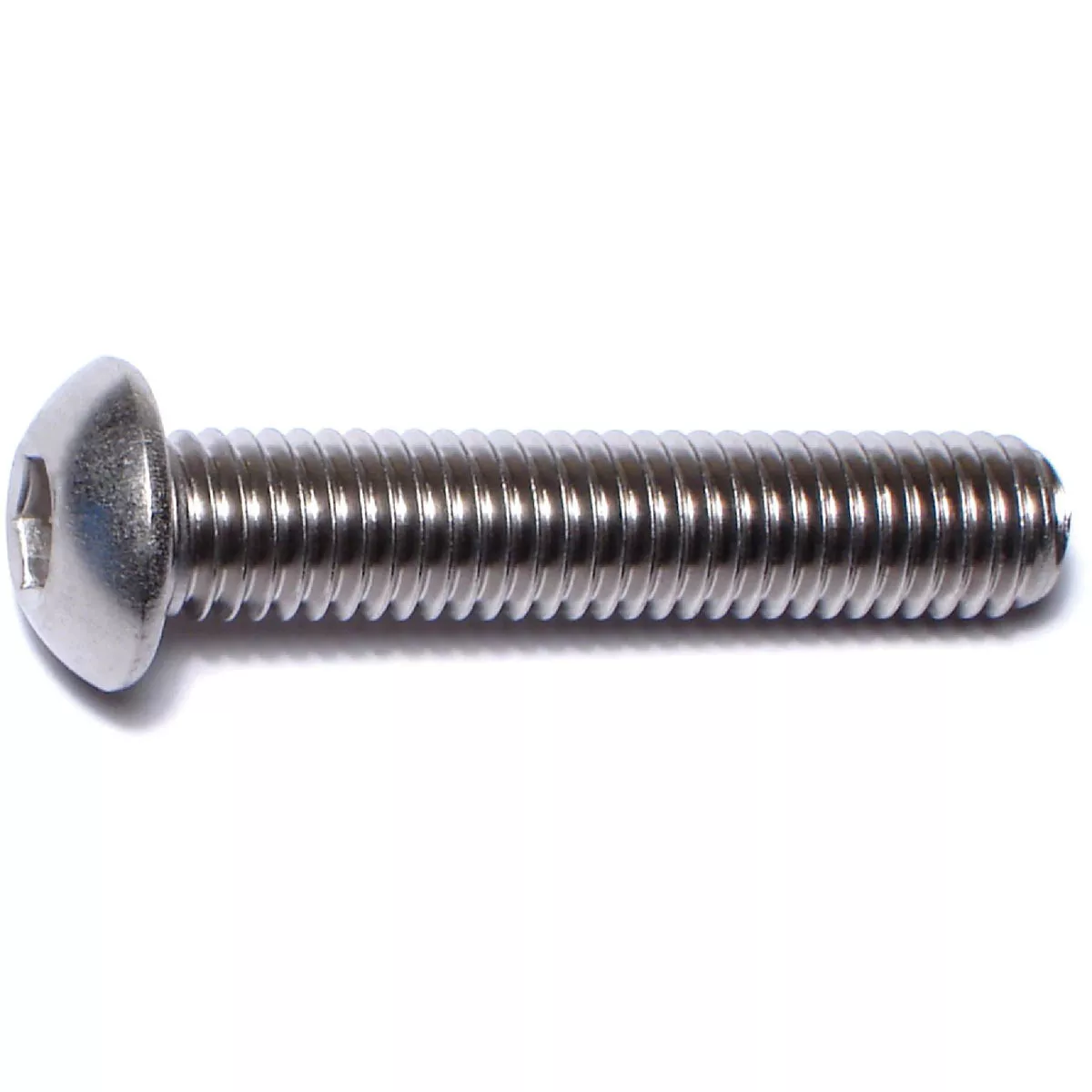 Midwest Fastener 8mm-1.25 x 40mm A2 Stainless Steel Coarse Thread Button Head Hex Socket Cap Screws