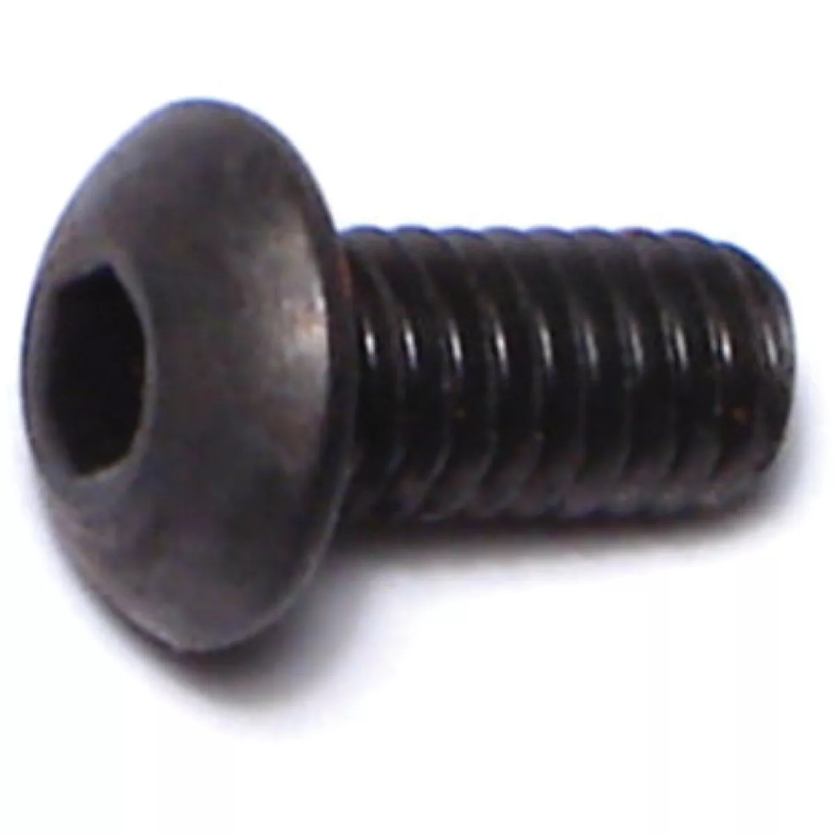 Midwest Fastener 4mm-0.7 x 8mm Black Oxide Class 10.9 Steel Coarse Thread Button Head Hex Socket Cap Screws (20 Ct.)
