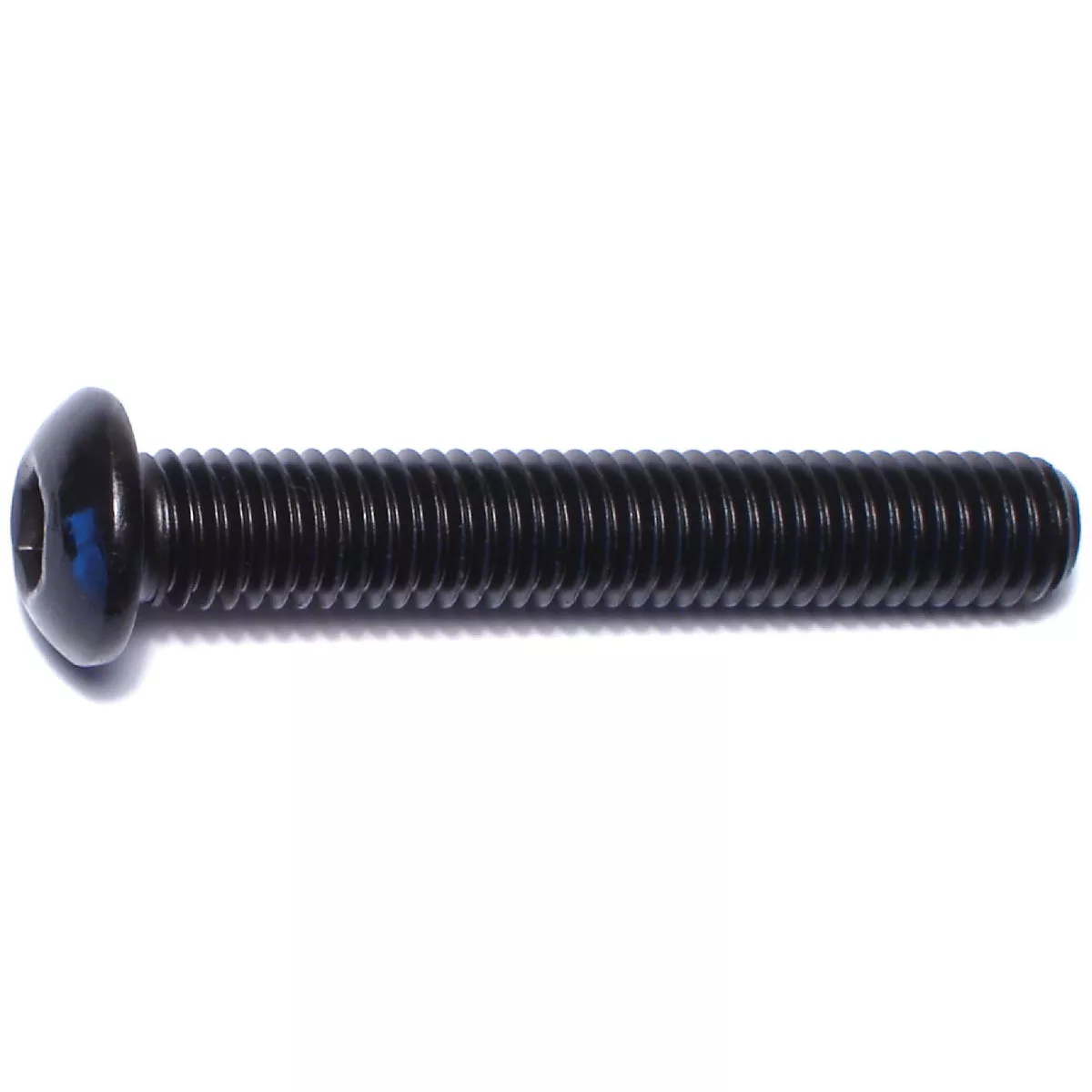 Midwest Fastener 8mm-1.25 x 50mm Black Oxide Class 10.9 Steel Coarse Thread Button Head Hex Socket Cap Screws (3 Ct.)