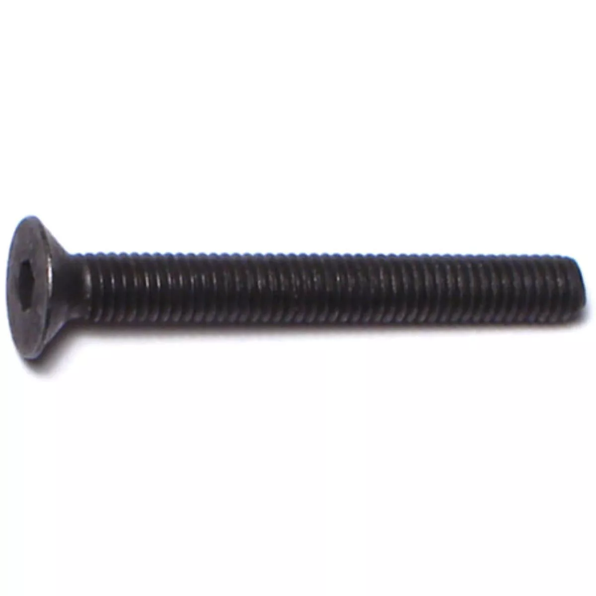 Midwest Fastener 3mm-0.5 x 25mm Black Oxide Class 10.9 Steel Coarse Thread Flat Head Hex Socket Cap Screws (8 Ct.)