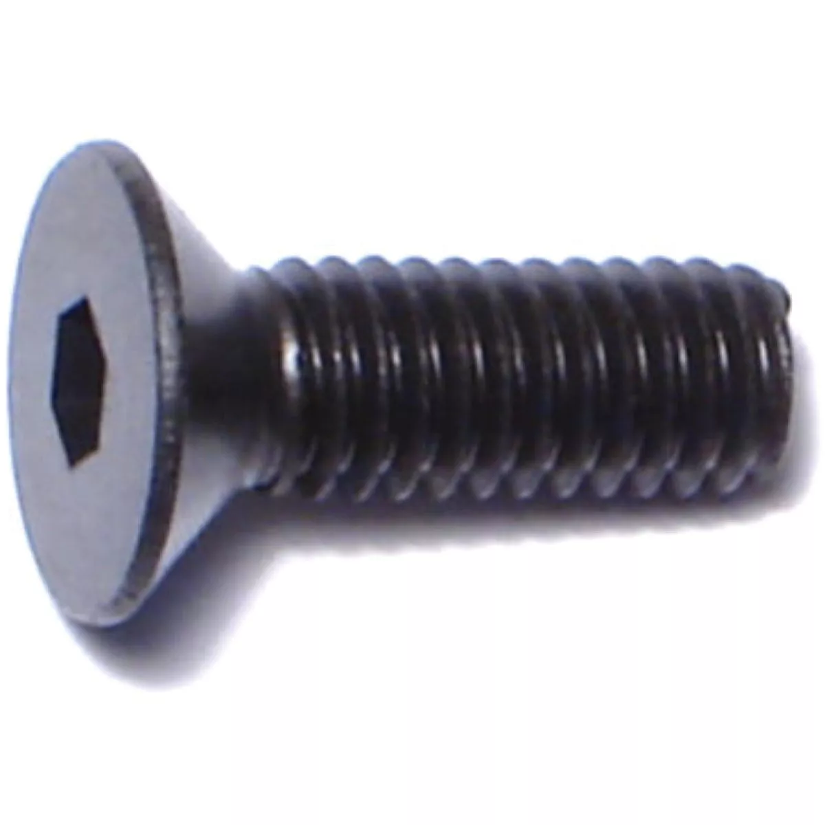 Midwest Fastener 4mm-0.7 x 12mm Black Oxide Class 10.9 Steel Coarse Thread Flat Head Hex Socket Cap Screws