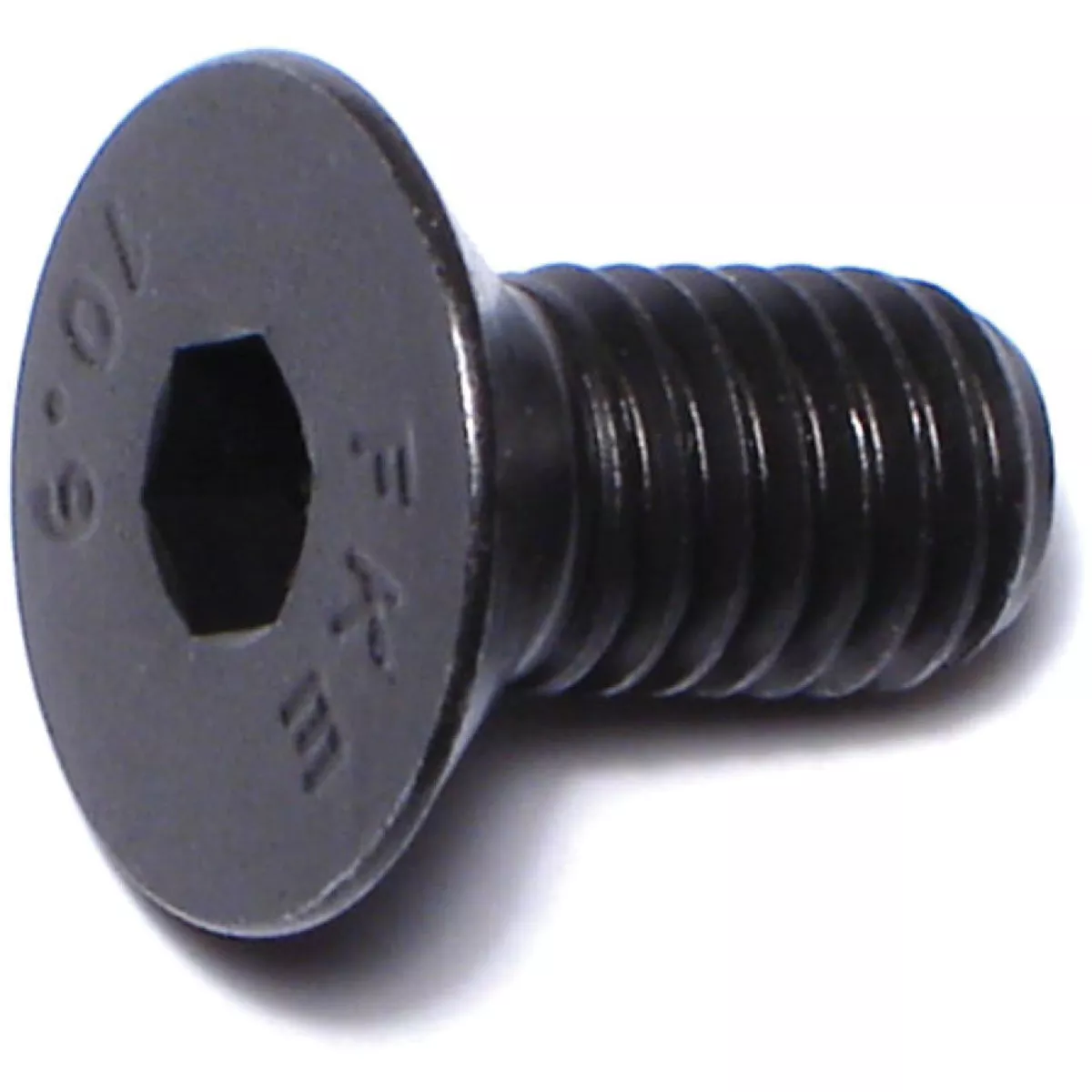 Midwest Fastener 8mm-1.25 x 16mm Black Oxide Class 10.9 Steel Coarse Thread Flat Head Hex Socket Cap Screws (8 Ct.)-