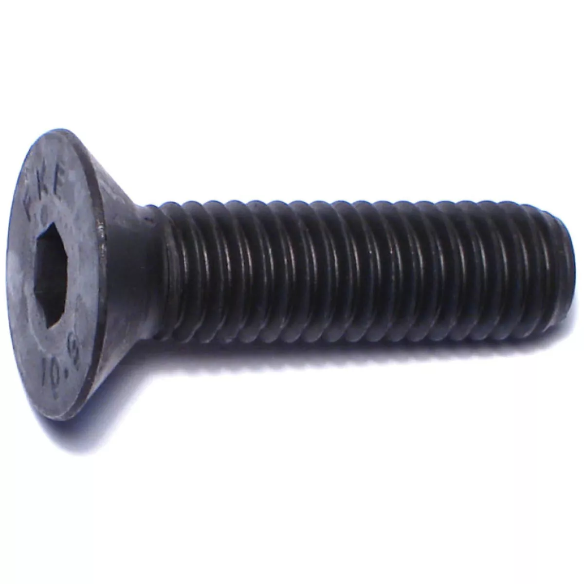 Midwest Fastener 8mm-1.25 x 30mm Black Oxide Class 10.9 Steel Coarse Thread Flat Head Hex Socket Cap Screws
