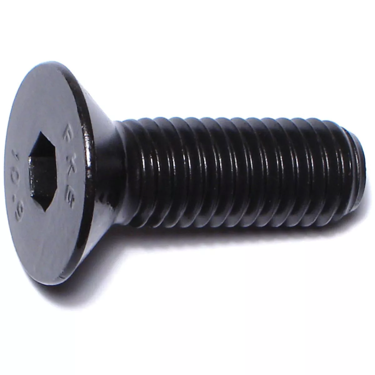 Midwest Fastener 10mm-1.5 x 30mm Black Oxide Class 10.9 Steel Coarse Thread Flat Head Hex Socket Cap Screws