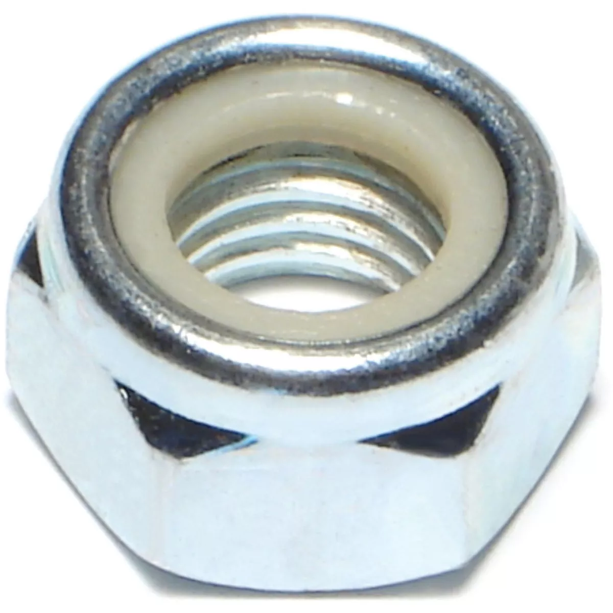 Midwest Fastener 14mm-2.0 Zinc Plated Class 8 Steel Coarse Thread Nylon ...