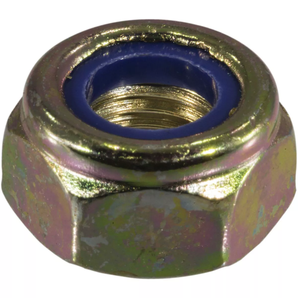 Midwest Fastener 10mm-1.25 Zinc Plated Class 8 Steel Fine Thread Nylon Insert Lock Nuts (6 Ct.)