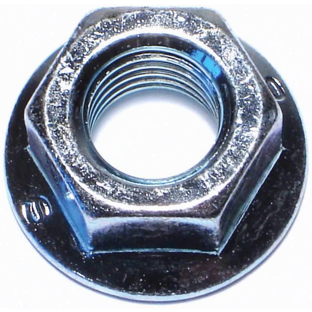 Midwest Fastener 12mm-1.75 Zinc Plated Class 8 Steel Coarse Thread Flange Nuts