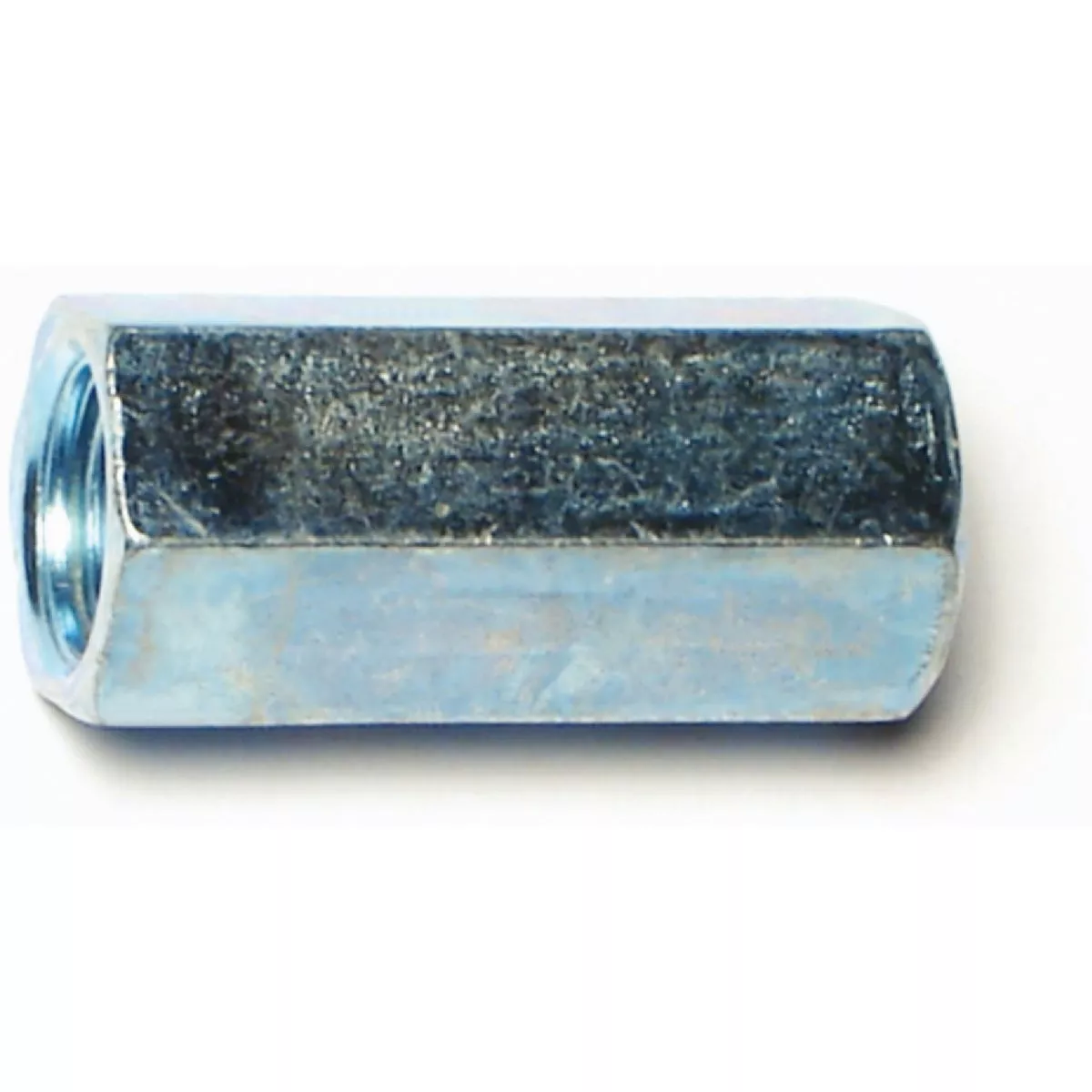 Midwest Fastener 3/8 In.-24 x 1-1/8 In. Zinc Plated Steel Fine Thread Rod Coupling Nuts - photo 2