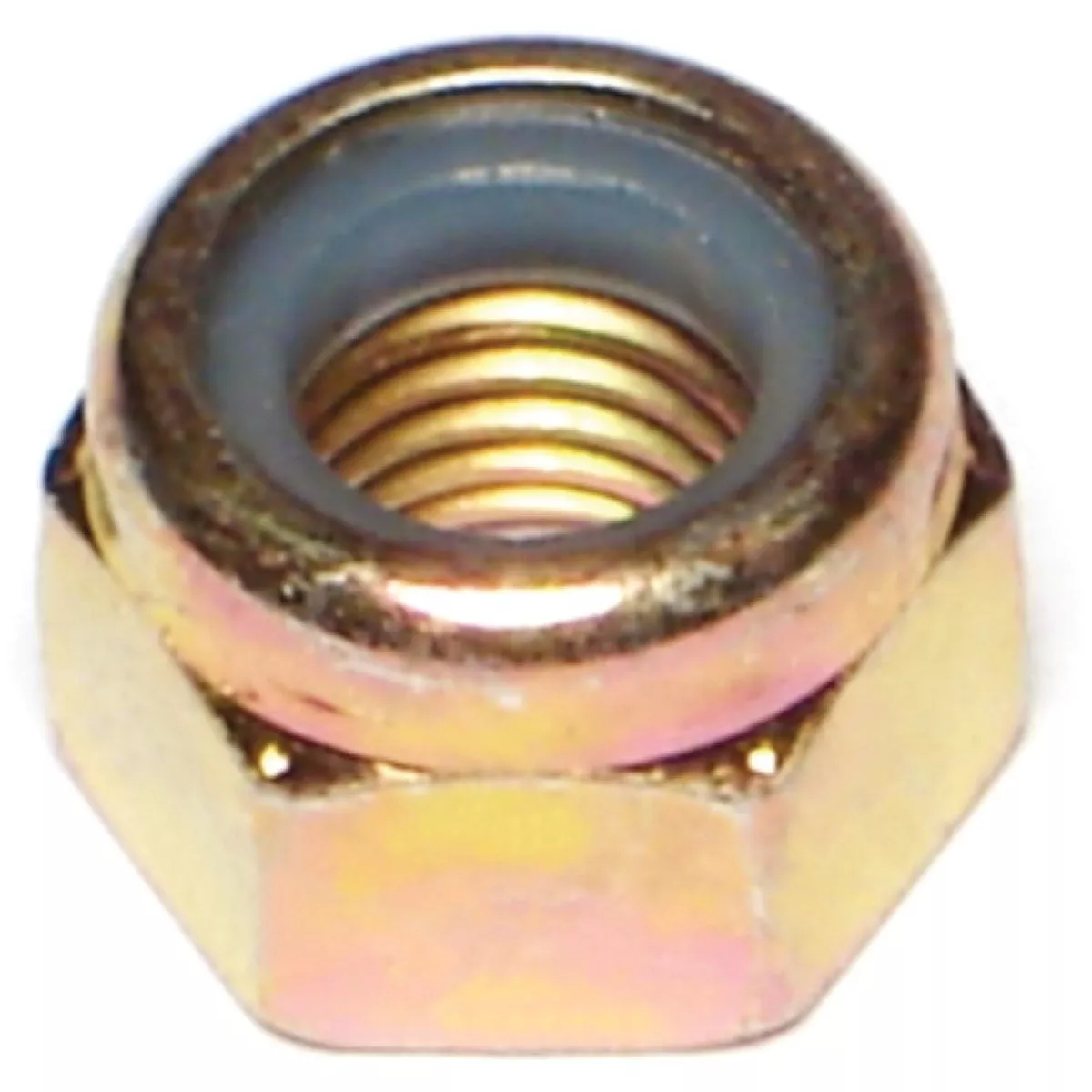 Midwest Fastener 5/16 In.-24 Zinc Plated Grade 8 Steel Fine Thread Nylon Insert Lock Nuts (10 Ct.)