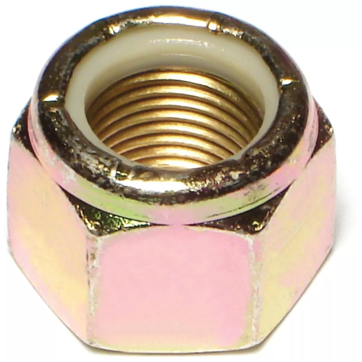 Midwest Fastener 5/8 In.-18 Zinc Plated Grade 8 Steel Fine Thread Nylon Insert Lock Nuts (3 Ct.)- - photo 2