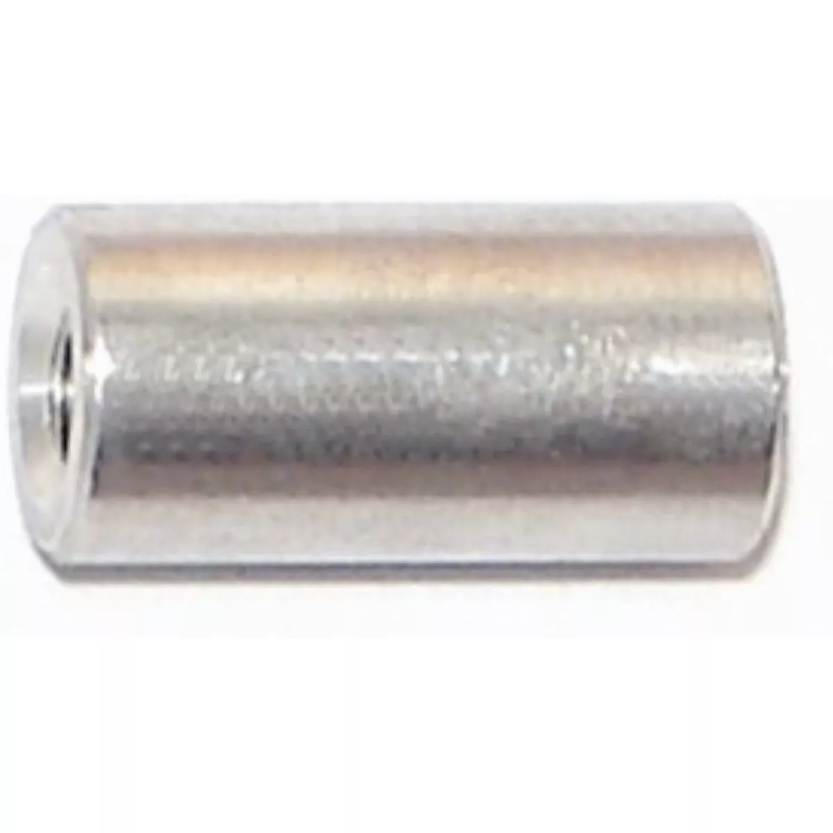Midwest Fastener 1/4 In.-32 x 1/4 In. x 1/2 In. Aluminum Coarse Thread #6-32 Threaded Spacers (12 Ct.)