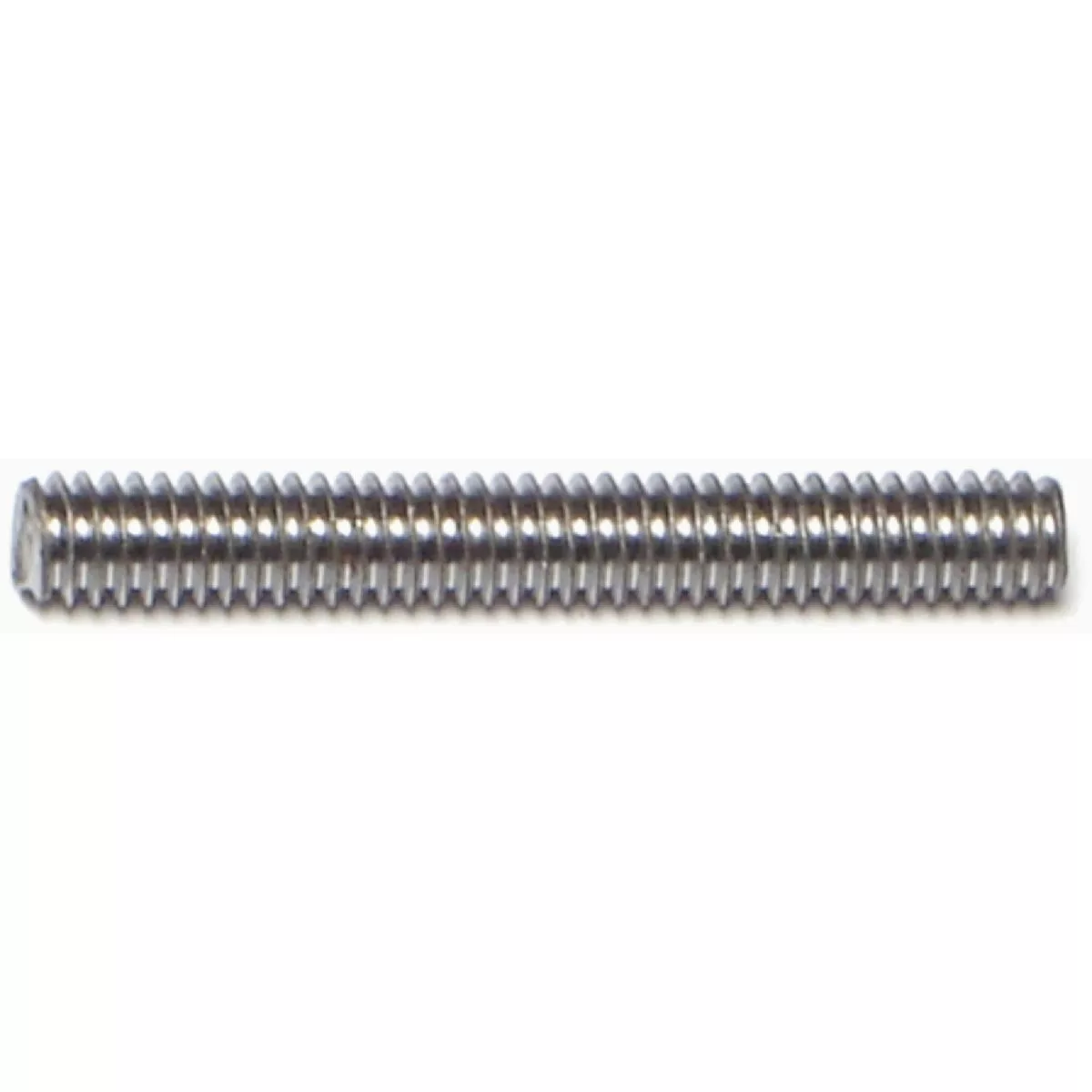 Midwest Fastener #8-32 x 1-1/4 In. Zinc Plated Grade 2 Steel Coarse Thread Threaded Rod (20 Ct.)