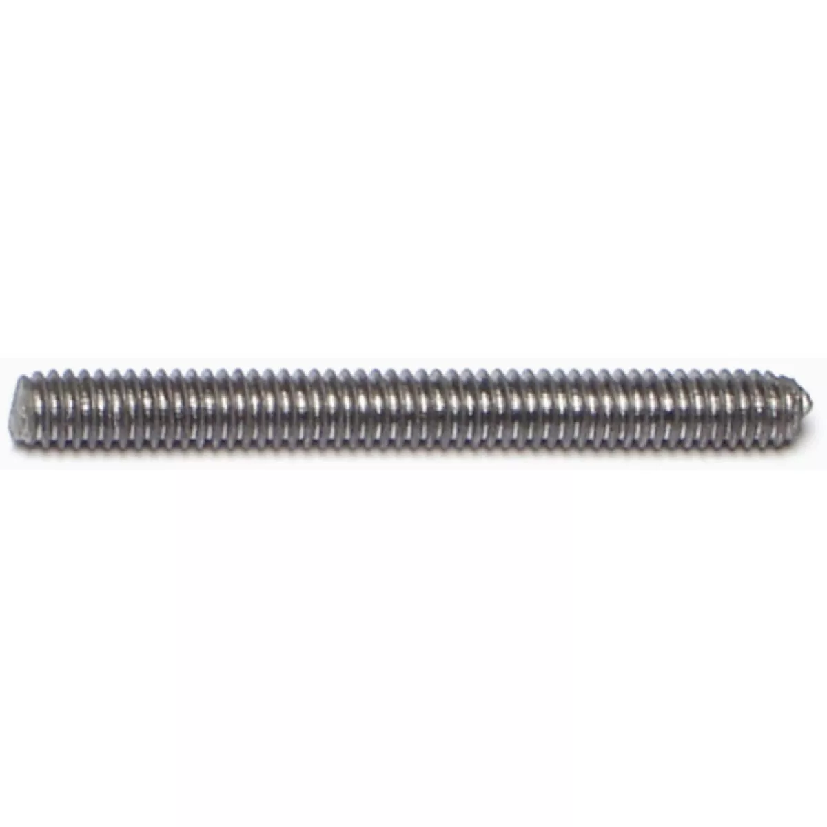 Midwest Fastener #8-32 x 1-5/8 In. Zinc Plated Grade 2 Steel Coarse Thread Threaded Rod (20 Ct.)