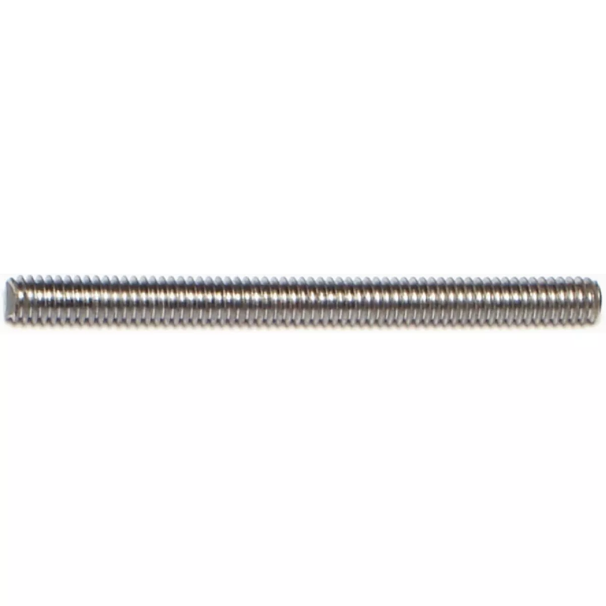 Midwest Fastener #8-32 x 2 In. Zinc Plated Grade 2 Steel Coarse Thread Threaded Rod