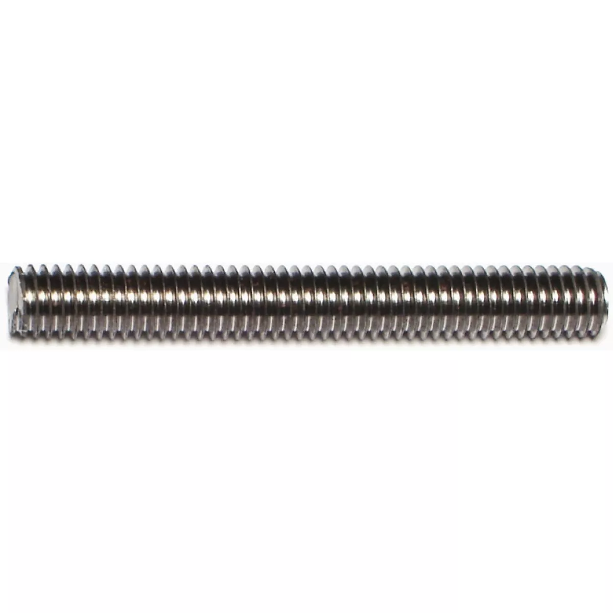 Midwest Fastener 3/8 In.-16 x 3 In. Zinc Plated Grade 2 Steel Coarse Thread Threaded Rod