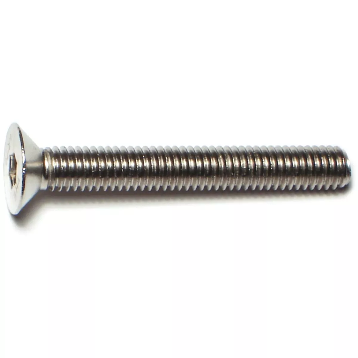 Midwest Fastener 6mm-1.0 x 45mm A2 Stainless Steel Coarse Thread Flat Head Hex Socket Cap Screws
