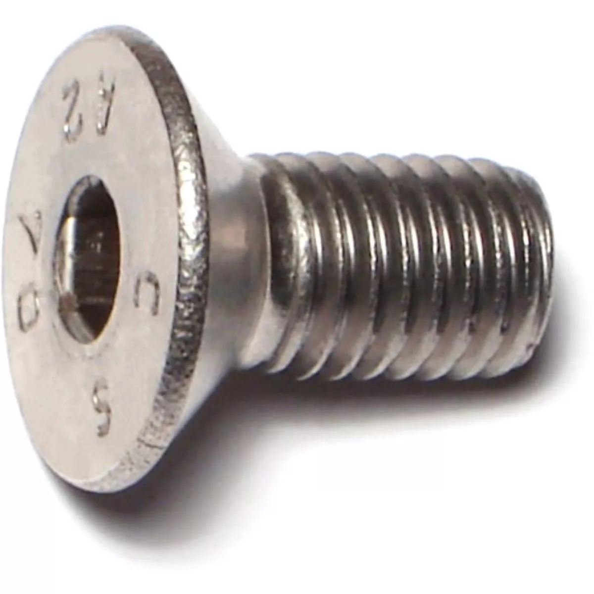 Midwest Fastener 10mm-1.5 x 20mm A2 Stainless Steel Coarse Thread Flat Head Hex Socket Cap Screws (5 Ct.)