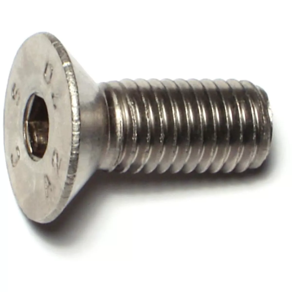Midwest Fastener 10mm-1.5 x 25mm A2 Stainless Steel Coarse Thread Flat Head Hex Socket Cap Screws (5 Ct.)