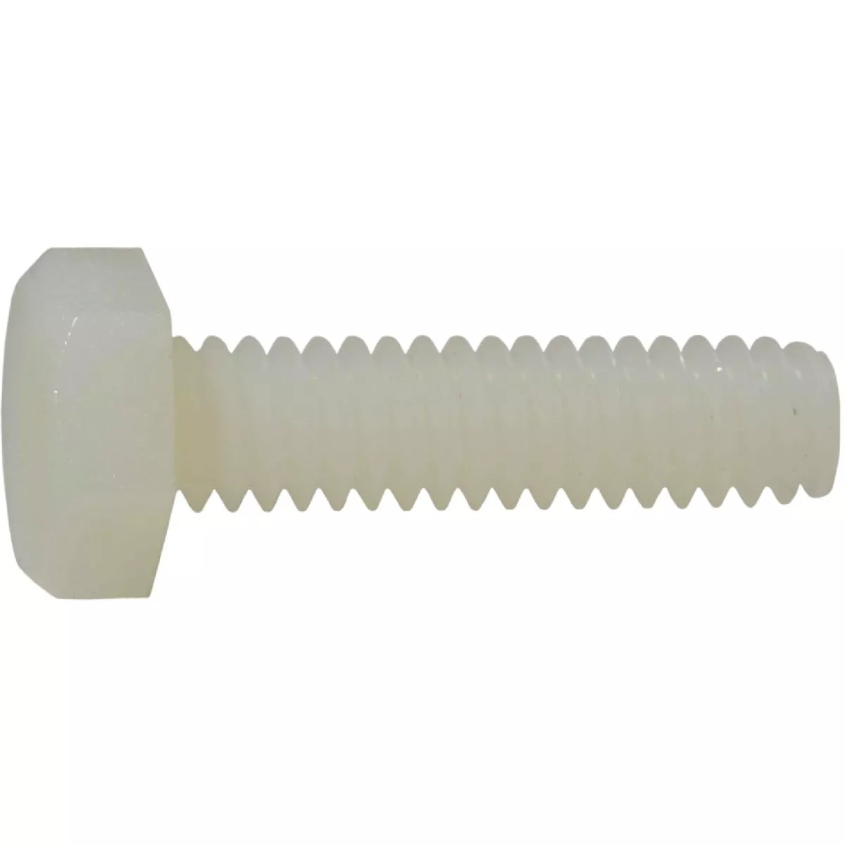 Midwest Fastener 1/4 In.-20 x 1 In. Nylon Plastic Coarse Thread Hex Cap Screws - photo 2