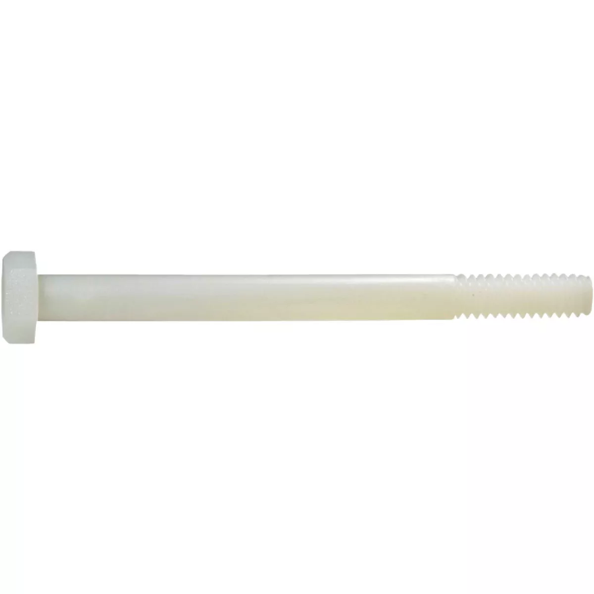 Midwest Fastener 1/4 In.-20 x 3 In. Nylon Plastic Coarse Thread Hex Cap Screws