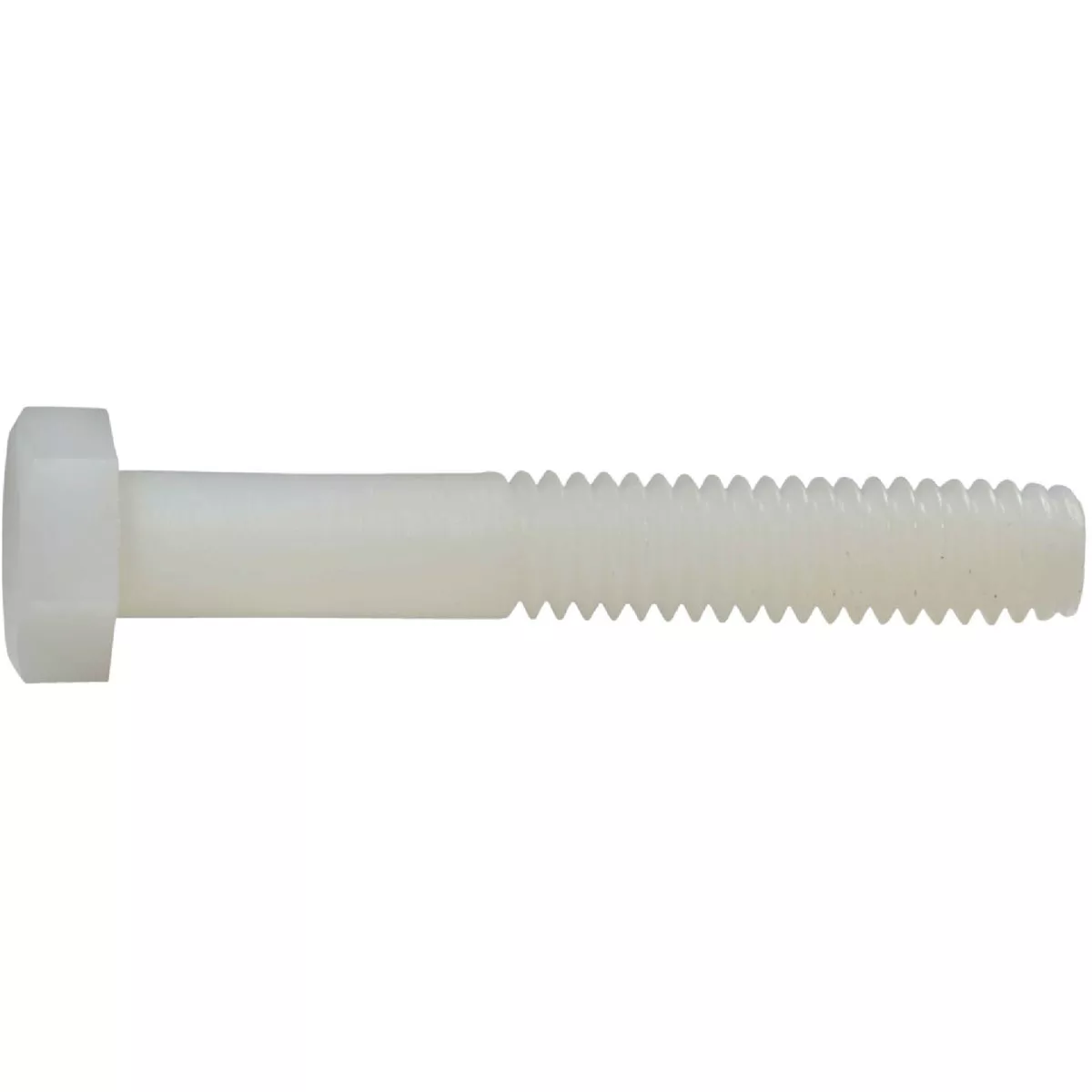 Midwest Fastener 5/16 In.-18 x 2 In. Nylon Plastic Coarse Thread Hex Cap Screws