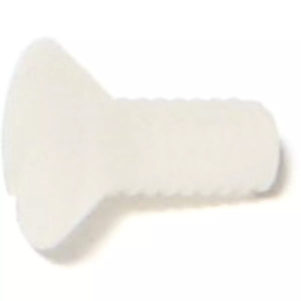 Midwest Fastener #8-32 x 3/8 In. Nylon Plastic Coarse Thread Slotted Oval Head Machine Screws