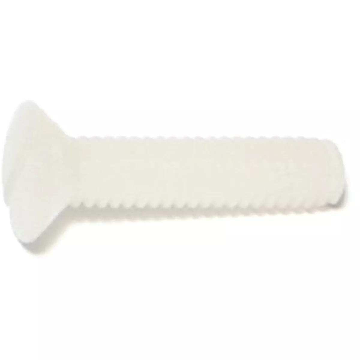 Midwest Fastener #8-32 x 3/4 In. Nylon Plastic Coarse Thread Slotted Oval Head Machine Screws