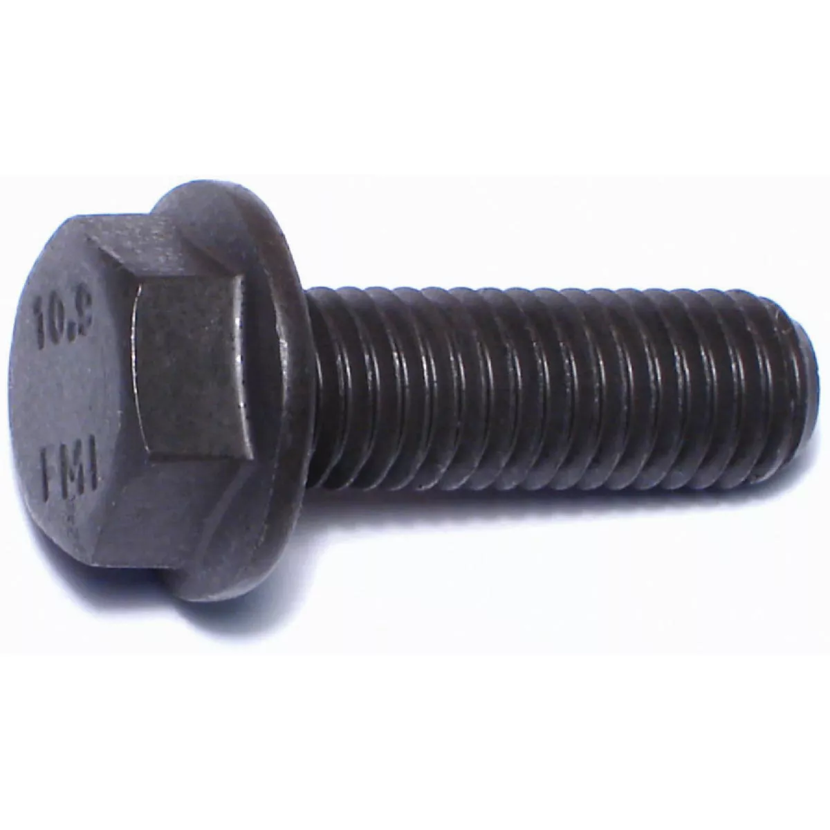 Midwest Fastener 6mm-1.0 x 12mm Black Phosphate Class 10.9 Steel Coarse Thread Hex Washer Head Flange Bolts (387 Ct.)- - photo 2