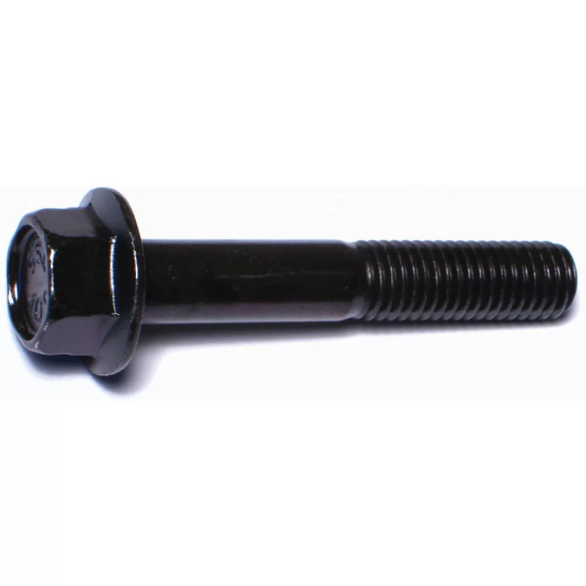 Midwest Fastener 6mm-1.0 x 25mm Black Phosphate Class 10.9 Steel Coarse Thread Hex Washer Head Flange Bolts (275 Ct.)-