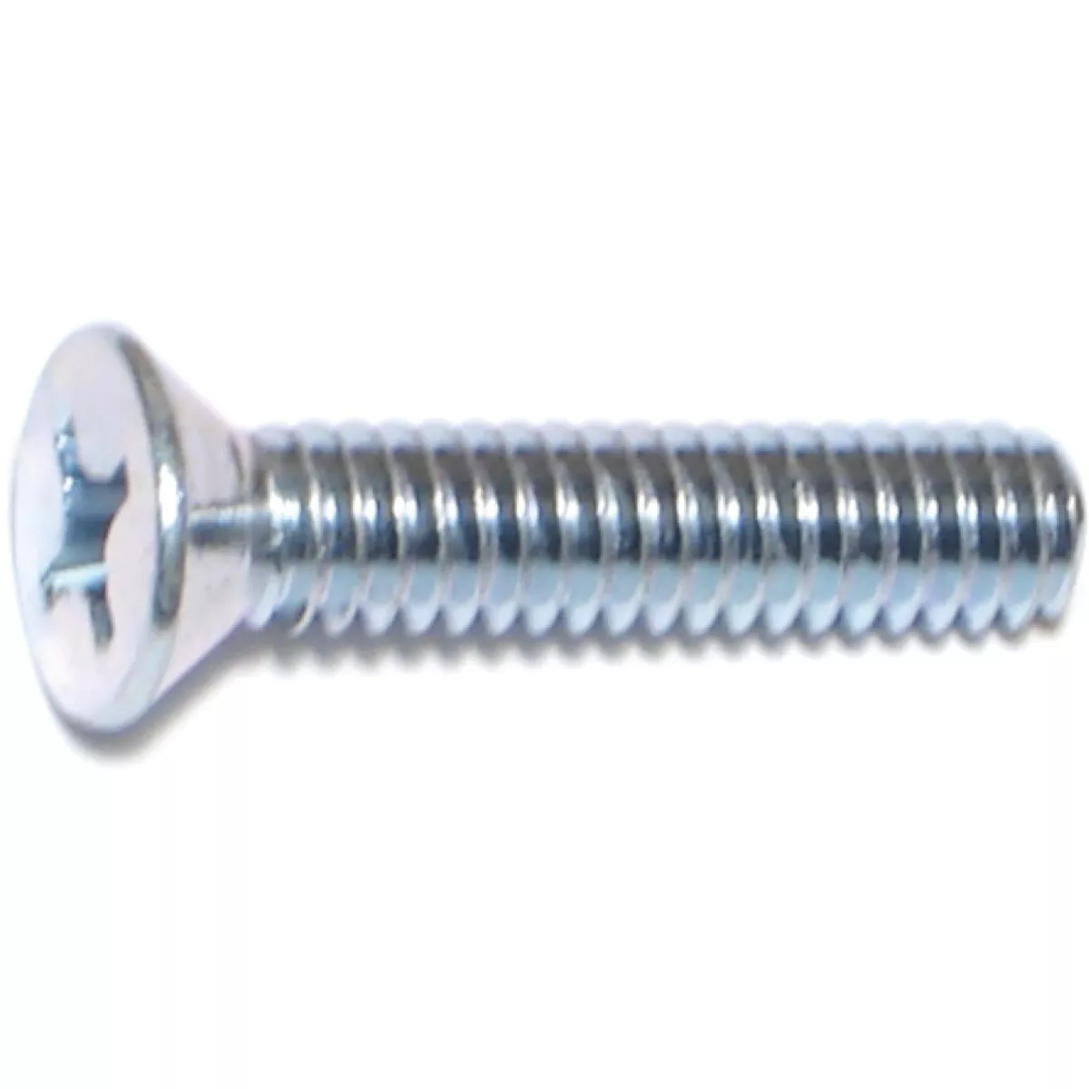 Midwest Fastener 1/4 In.-20 x 1-1/4 In. Zinc Plated Steel Coarse Thread Phillips Flat Head Machine Screws (25 Ct.)-