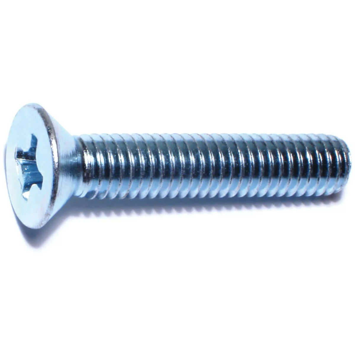 Midwest Fastener 3/8 In.-16 x 2 In. Zinc Plated Steel Coarse Thread Phillips Flat Head Machine Screws