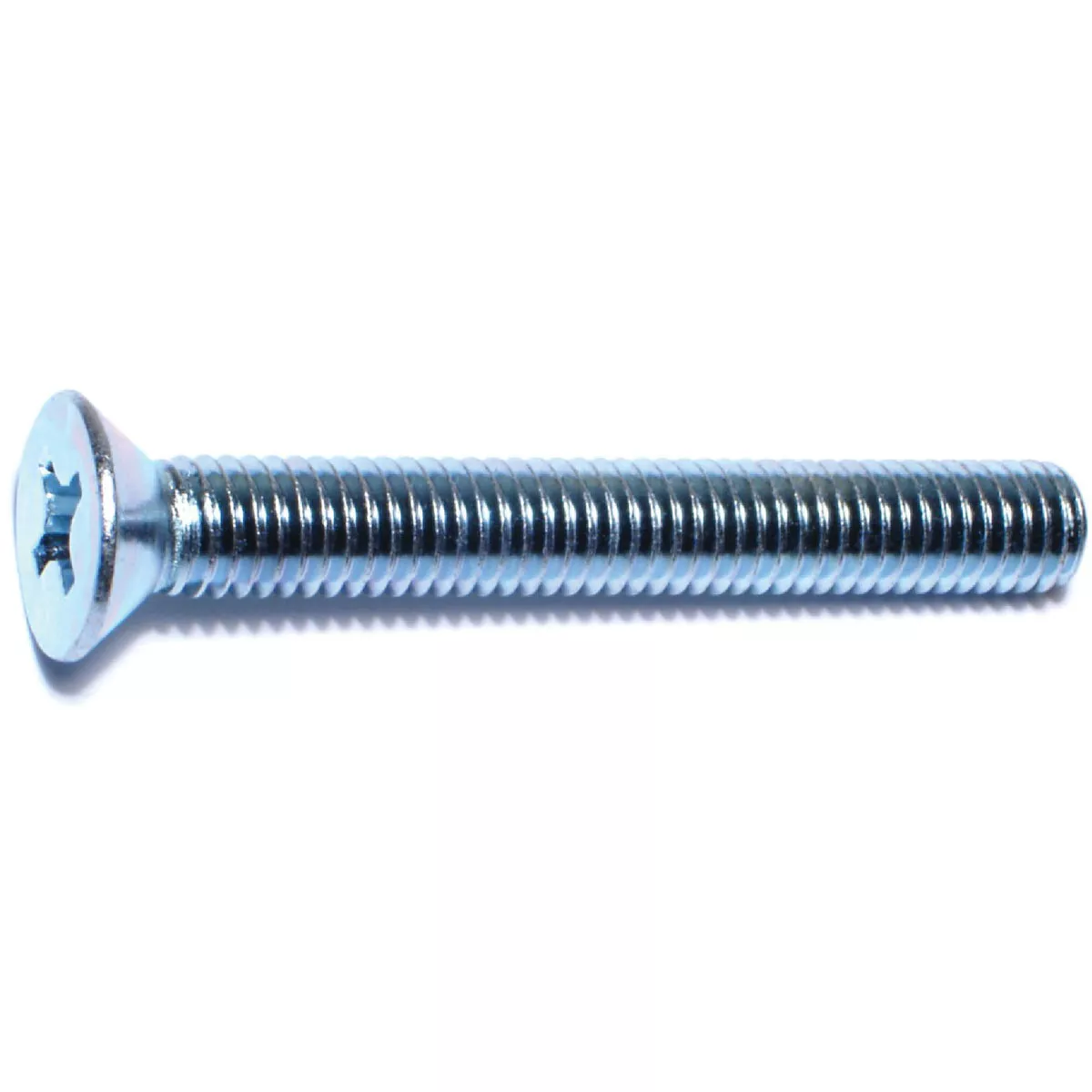 Midwest Fastener 3/8 In.-16 x 3 In. Zinc Plated Steel Coarse Thread Phillips Flat Head Machine Screws (8 Ct.)-