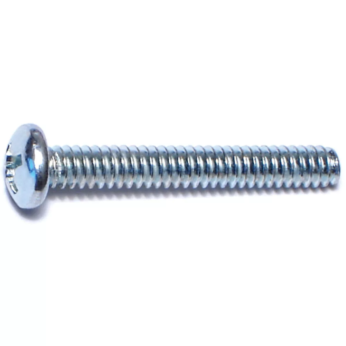Midwest Fastener #6-32 x 1 In. Zinc Plated Steel Coarse Thread Phillips Pan Head Machine Screws (45 Ct.)-