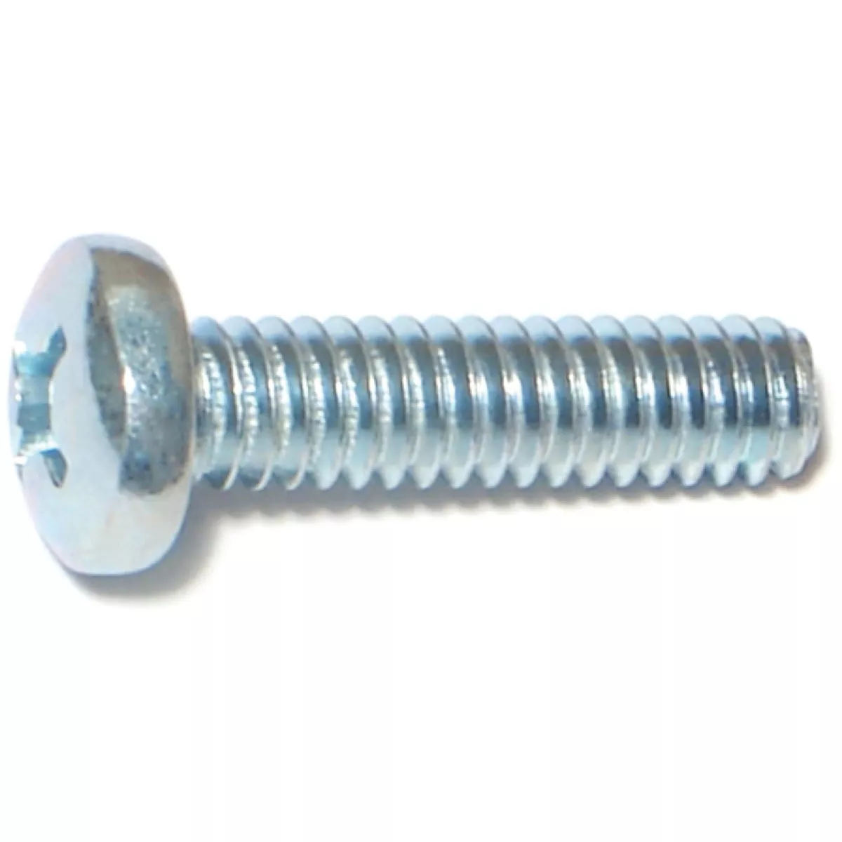 Midwest Fastener 1/4 In.-20 x 1 In. Zinc Plated Steel Coarse Thread Phillips Pan Head Machine Screws (25 Ct.)