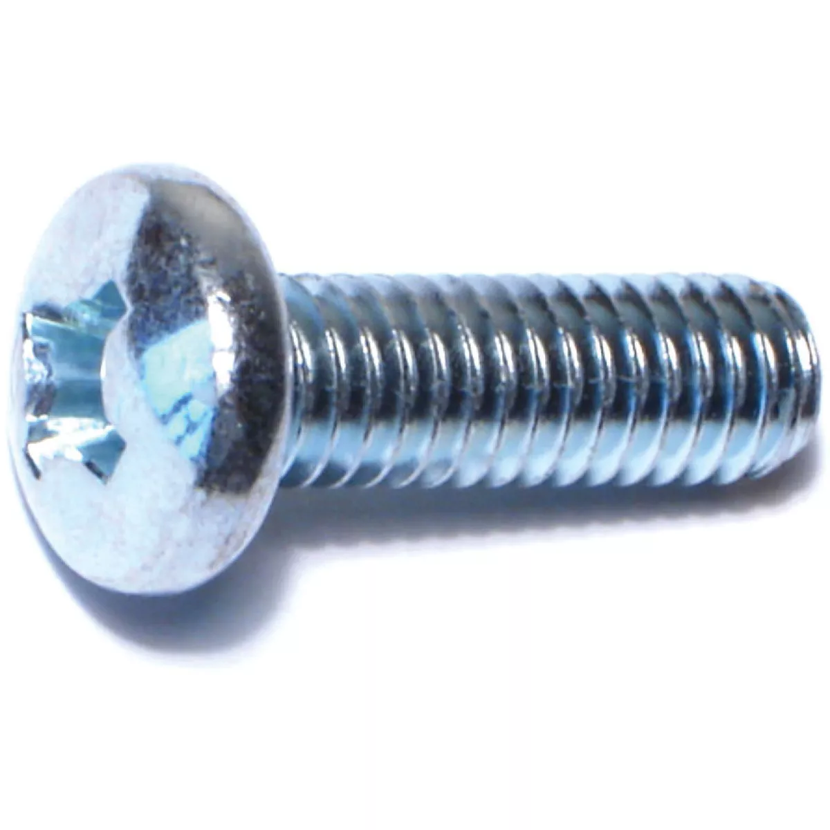 Midwest Fastener 5/16 In.-18 x 1 In. Zinc Plated Steel Coarse Thread Phillips Pan Head Machine Screws (15 Ct.)-