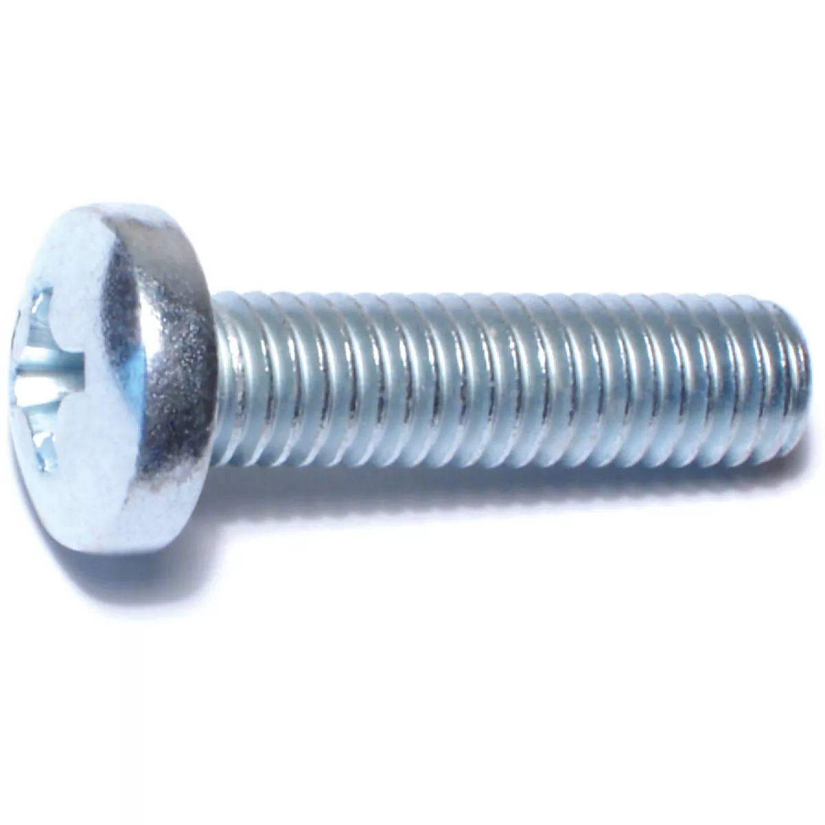 Midwest Fastener 3/8 In.-16 x 1-1/2 In. Zinc Plated Steel Coarse Thread Phillips Pan Head Machine Screws