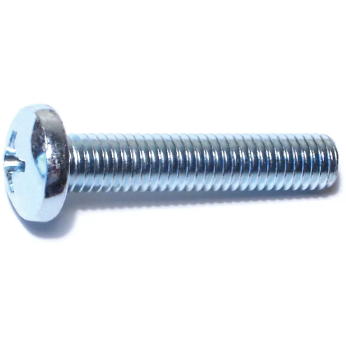 Midwest Fastener 3/8 In.-16 x 2 In. Zinc Plated Steel Coarse Thread Phillips Pan Head Machine Screws (8 Ct.)