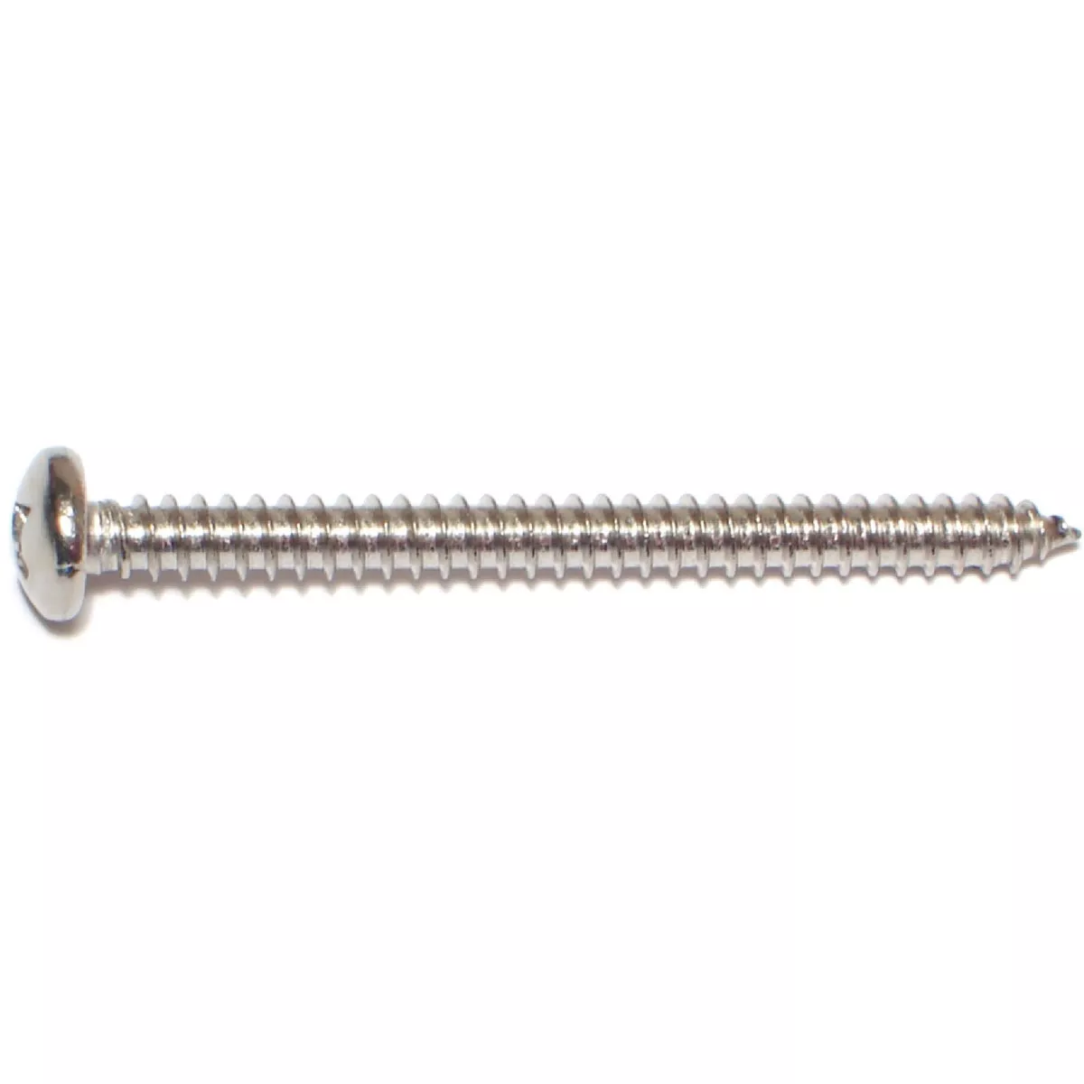 Midwest Fastener #12 x 2-1/2 In. 18-8 Stainless Steel Phillips Pan Head Sheet Metal Screws (8 Ct.)