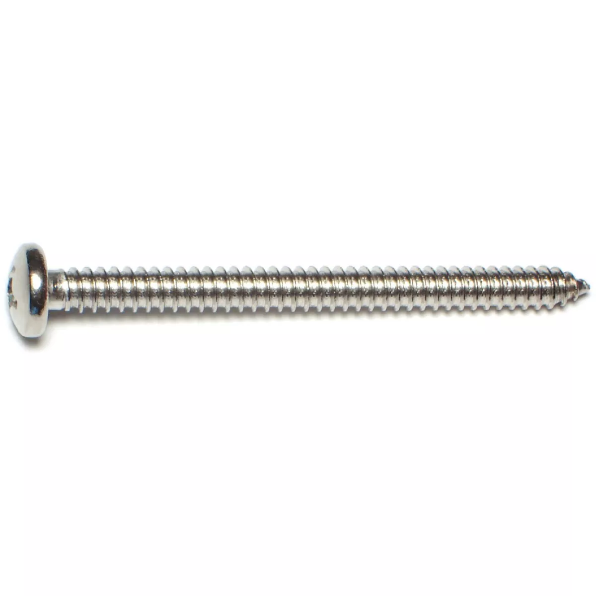 Midwest Fastener #14 x 3 In. 18-8 Stainless Steel Phillips Pan Head Sheet Metal Screws (6 Ct.)-